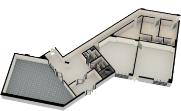 관리사무소 평면도 아이소메트릭